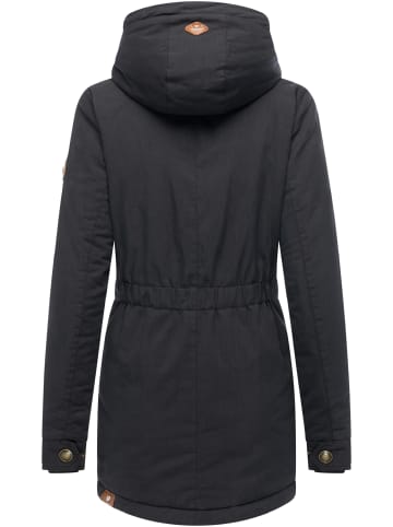 ragwear Winterjacke Monadena Parka YOUMODO in Black
