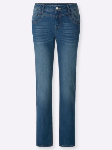 WITT WEIDEN Jeans in blue-stone-washed