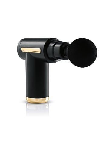 VITALmaxx Mini-Massage Gun 5-tlg. 5V schwarz/gold  Schwarz