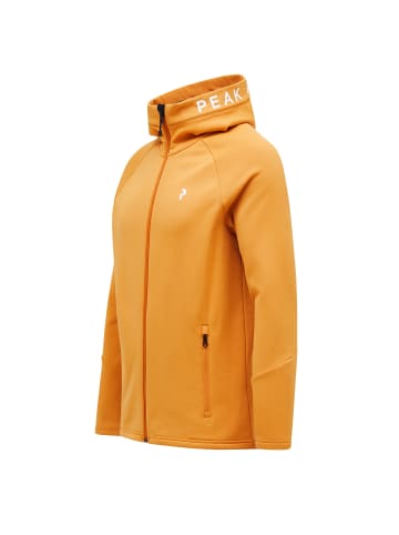 Peak Performance Funktionsjacke M Rider Zip Hood in hellorange