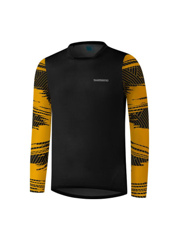 SHIMANO Long Sleeve Jersey  MYOKO L.S. in Mustard Yellow