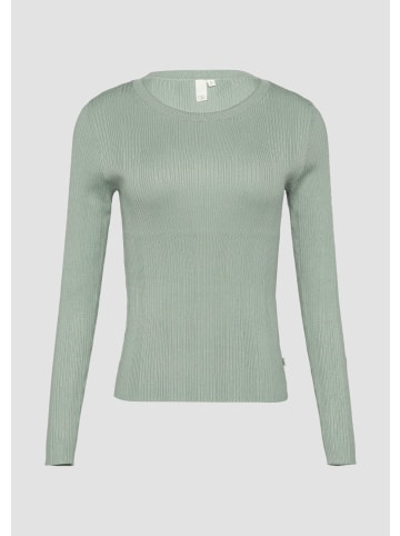 QS Strickpullover in 7219_salbeigrün