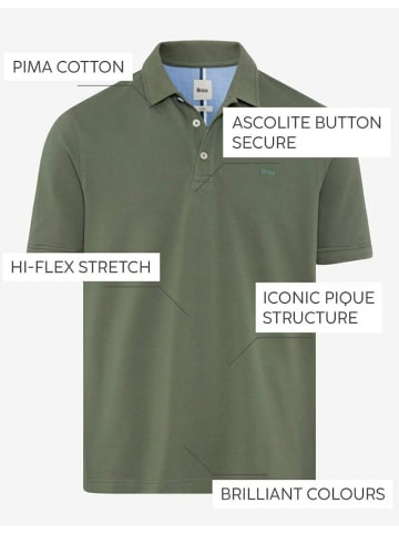 BRAX  Poloshirt für Herren in uni