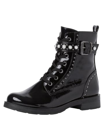 Marco Tozzi Stiefelette in BLACK PAT.
