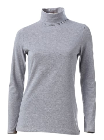 Heine Rollkragenshirt in grau-melange