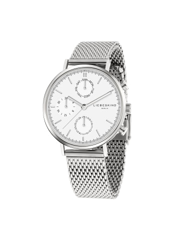 LIEBESKIND BERLIN Armbanduhr The Round Multifunction in silber