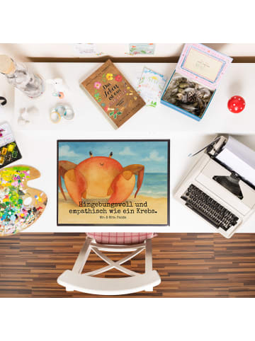 Mr. & Mrs. Panda schreibtischunterlage Sternzeichen Krebs Design... in Weiß