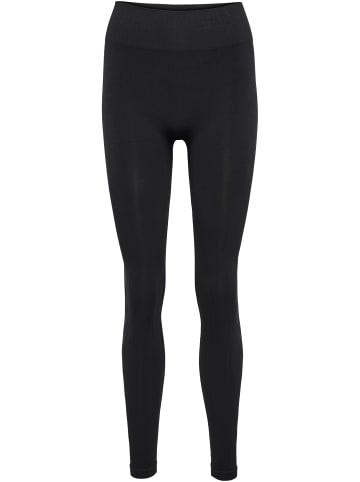 Hummel Hummel Leggings Hmlmt Yoga Damen Dehnbarem Feuchtigkeitsabsorbierenden Nahtlosen in BLACK