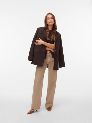Vero Moda Weste in Chocolate Plum