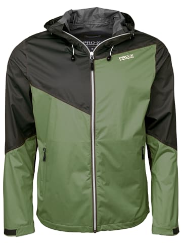 PRO-X elements Herren-Stretch-Jacke "LIAM" in Hydro Green - Anthrazit