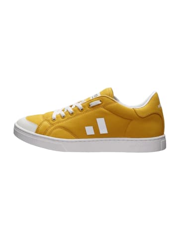 ethletic Canvas Sneaker Active Lo Cut in Mustard Yellow | Just White
