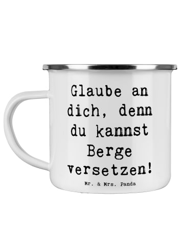 Mr. & Mrs. Panda Kaffeebecher Spruch Selbstvertrauen stärken mit... in Weiß