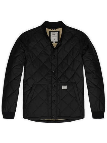 Vintage Industries Steppjacke in Schwarz