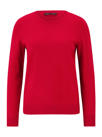 Betty Barclay Basic-Strickpullover mit Rundhalsausschnitt in Rot