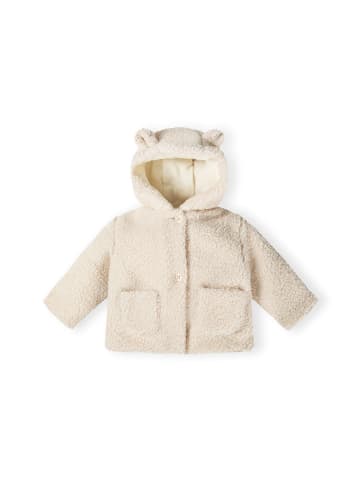 Minoti Fellimitatjacke 25BABYFUR10 in weiß