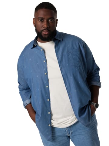 STHUGE Hemd in blue denim