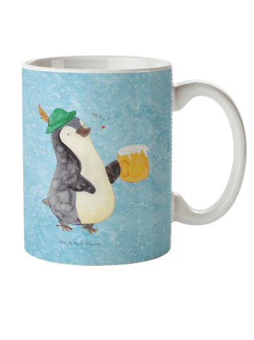 Mr. & Mrs. Panda Kindertasse Pinguin Bier ohne Spruch in Eisblau