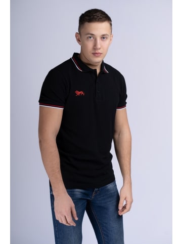 Lonsdale Polo "Ashington" in Schwarz