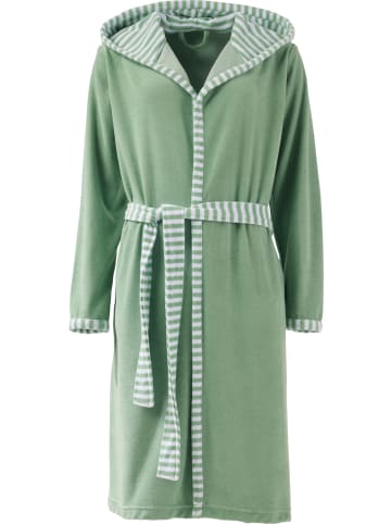 REDBEST Leichtfrottier Bademantel Tracy in jade