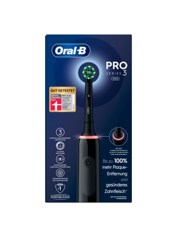 Oral-B Elektrische Zahnbürste "Pro 3  - Cross Action" in Black