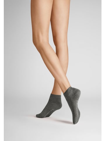 Hudson Sneakersocken Simply³ 3-Pack in Set Grau