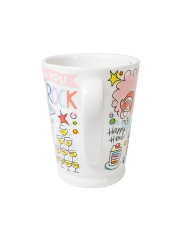 Blond Amsterdam XL-Becher Glückwunschparty in Bunt - 500 ml
