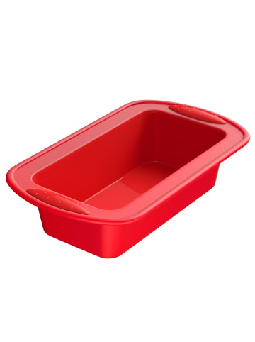 Intirilife Backform aus Silikon in Rot