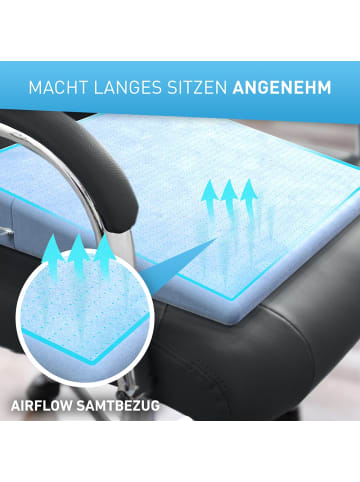 Flip Schaumstoff-Keilkissen 36x33x7cm hellblau  Blau