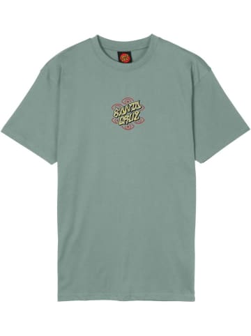 Santa Cruz T-Shirt "Salba Eyes Dot T-Shirt" in Braun