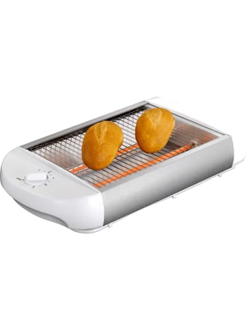 Melissa Flach-Toaster Brötchen-Röster, weiß