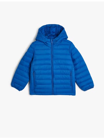 KOTON Jacke Anorak in Saks Blau