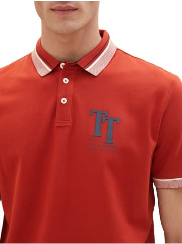 Tom Tailor Poloshirt kurzarm für Damen in rot