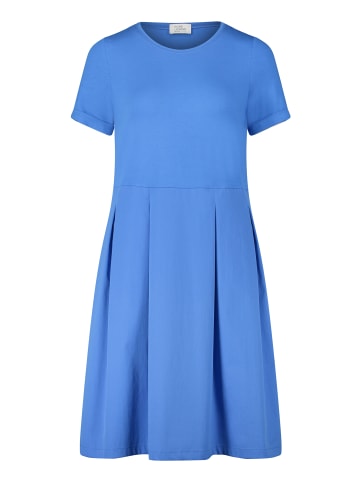 Vera Mont Sommerkleid mit Kellerfalten in Summer Blue