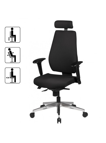 KADIMA DESIGN Bürostuhl SPM1.279 Schreibtischstuhl Stoff Chefsessel Modern,