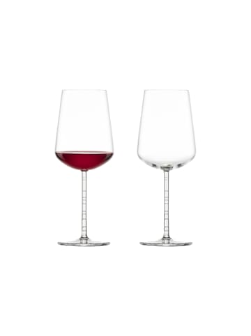 Zwiesel Glas 2er Set Bordeaux Rotweingläser Journey 633 ml in transparent