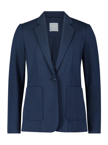 BETTY & CO Klassischer Blazer mit Taschen in Navy Blue