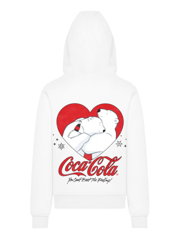 F4NT4STIC Hoodie Coca Cola Hugging Bears in weiß