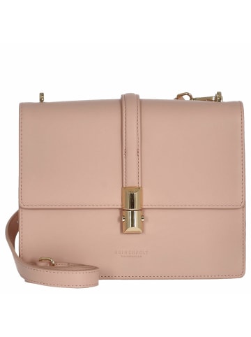 Seidenfelt Lilla Ro Boxy - Umhängetasche 24 cm (powder pink/gold) in powder pink/gold
