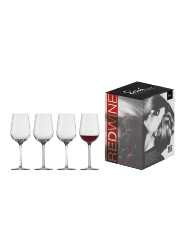 Eisch 4er Set Rotweingläser Vinezza 430 ml in transparent