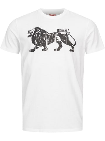 Lonsdale T-Shirt "Endmoor" in Weiß