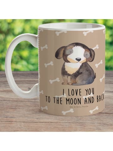 Mr. & Mrs. Panda Schulkind Tasse Hund Entspannen mit Spruch in Hundeglück