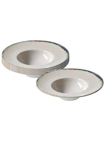 Ritzenhoff & Breker 6er Set Gourmetteller Alfonso in ø 28 cm in beige