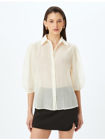 KOTON Shirt in Ekru