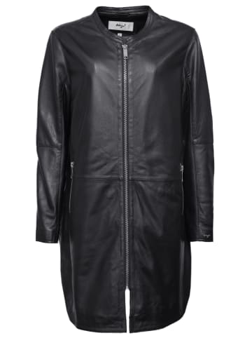 Maze Ledermantel 42023104 in schwarz