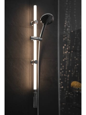 Wenko LED-Duschstange, warmweiß in Weiß, (L) 74 cm