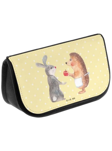 Mr. & Mrs. Panda Kulturbeutel Hase Igel ohne Spruch in Gelb Pastell