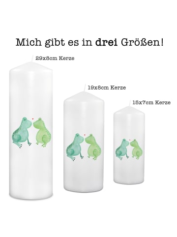 Mr. & Mrs. Panda Weihnachtskerze Frosch Liebe ohne Spruch in Weiß