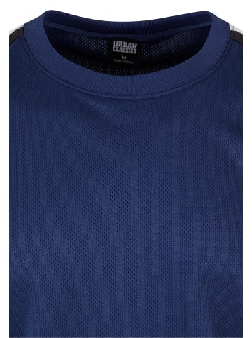 Urban Classics Mesh-T-Shirts in darkblue