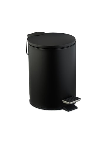 relaxdays Kosmetikeimer in Schwarz - 3 Liter