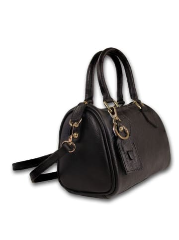 Toscanto Leder Umhängetasche Toscanto Tasche schwarz ca. 22cm